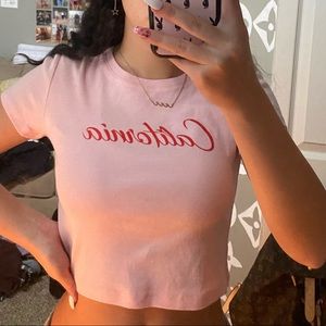 Forever 21 California Cropped Tee